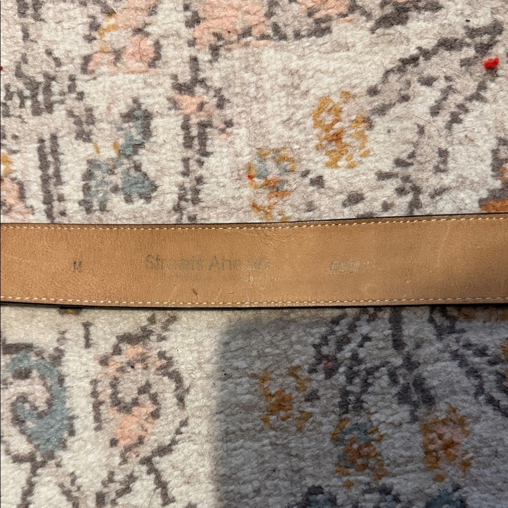 Streets Ahead  Black and Gold Women's Belt M - Picture 2 of 3